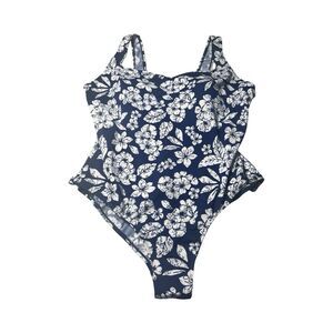 Vintage Cherokee Floral Tummy Control Floral One Piece Swimsuit 22W Nwt
